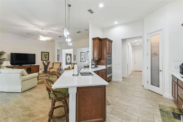 Interior, Kitchen, Living room, Pendant Lights, Recessed Lighting