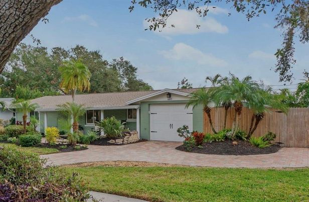 Attached, Backyard, Exterior, Facade, Ranch