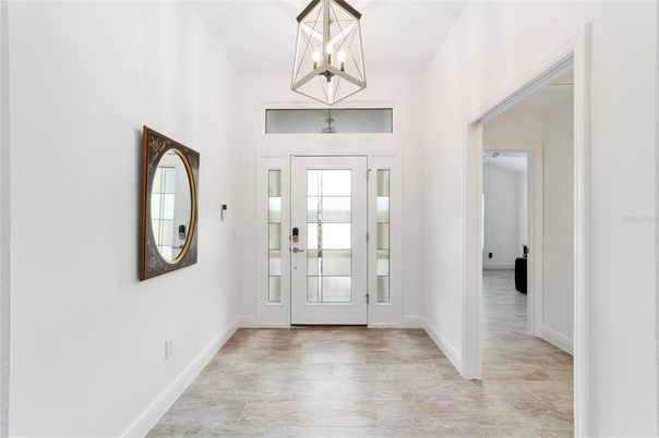 Interior, Pendant Lights, Wood Texture Flooring