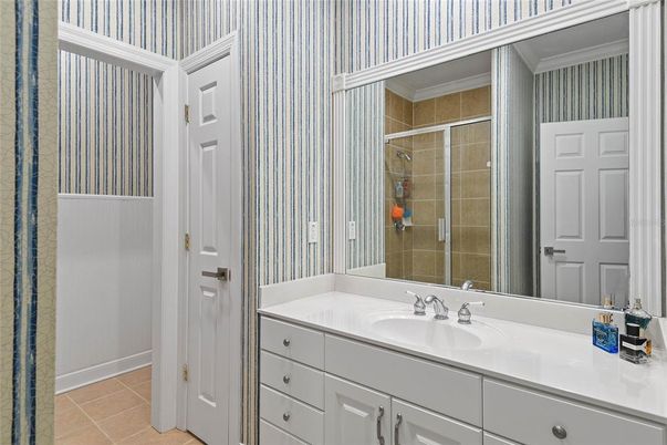 Bathroom, Glass Shower, Interior