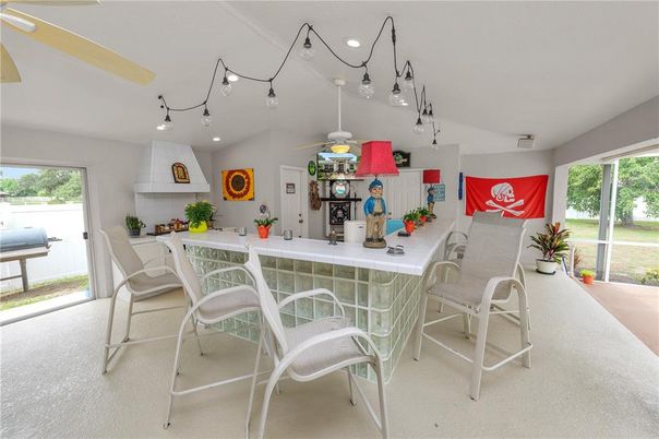 Dining room, Interior, Recessed Lighting