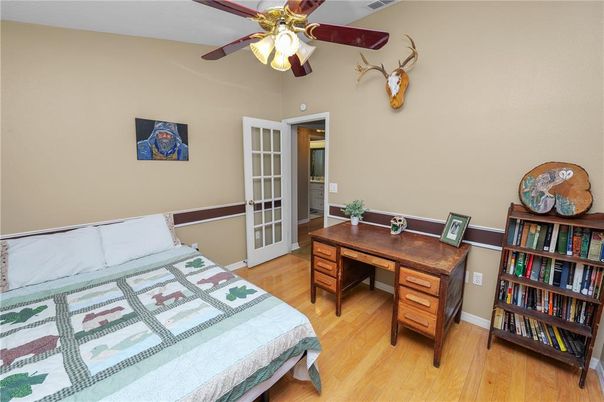 Bedroom, Home Office, Interior, Wood Texture Flooring