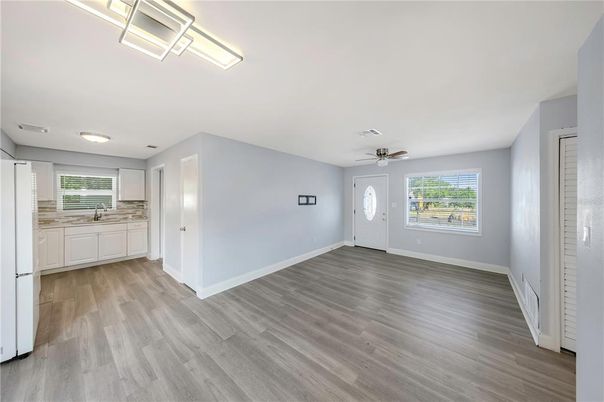 Empty room, Interior, Wood Texture Flooring