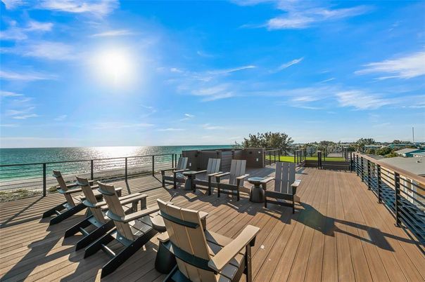 Exterior, Water, Wood Texture Flooring