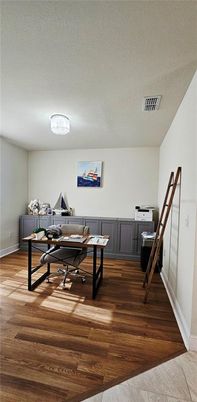 Home Office, Interior, Wood Texture Flooring