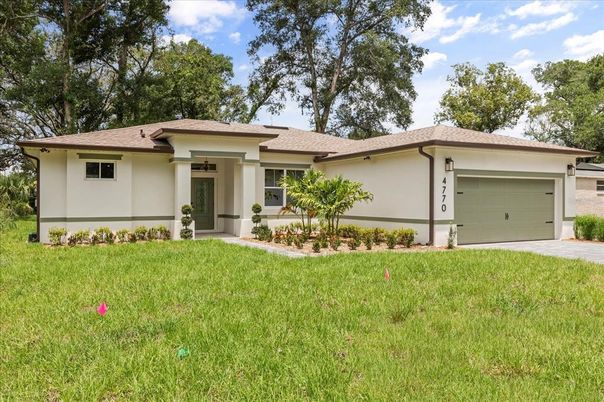 Attached, Backyard, Exterior, Facade, Ranch