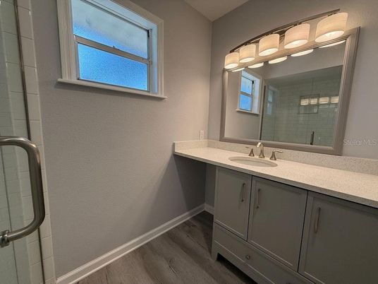 Bathroom, Interior, Wood Texture Flooring