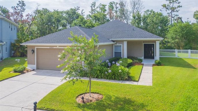 Attached, Backyard, Exterior, Facade, Ranch