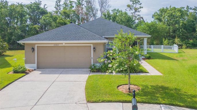 Attached, Backyard, Exterior, Facade, Ranch