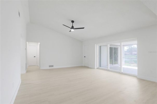 Empty room, Interior, Wood Texture Flooring