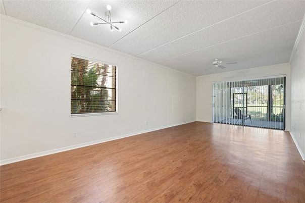 Empty room, Interior, Wood Texture Flooring