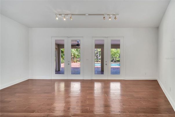 Empty room, Interior, Wood Texture Flooring