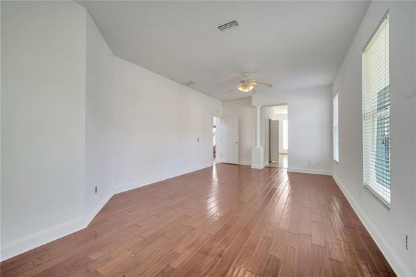Empty room, Interior, Wood Texture Flooring