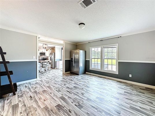Empty room, Interior, Kitchen, Wood Texture Flooring