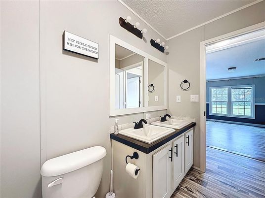 Bathroom, Interior, Wood Texture Flooring