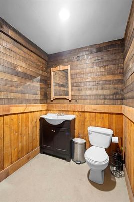 Bathroom, Interior, Wooden Walls