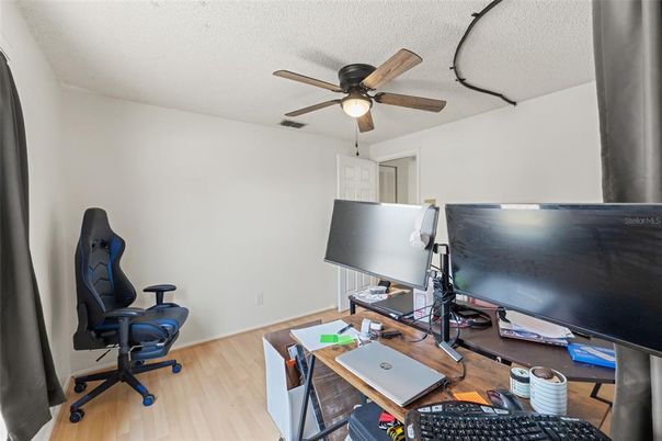 Home Office, Interior, Wood Texture Flooring