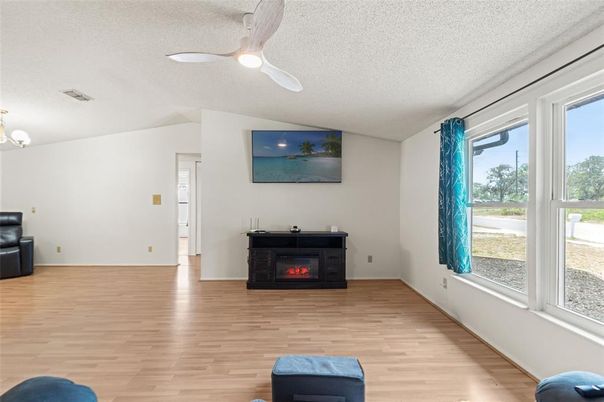 Fireplace, Interior, Wood Texture Flooring