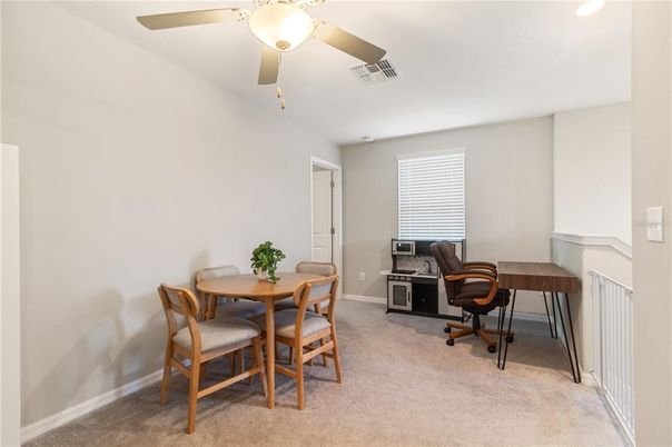 Home Office, Interior, Recessed Lighting