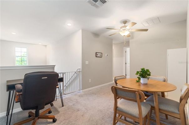 Home Office, Interior, Recessed Lighting