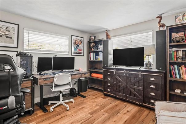 Home Office, Interior, Wood Texture Flooring