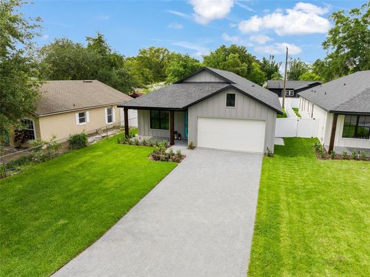 Attached, Backyard, Exterior, Facade, Ranch