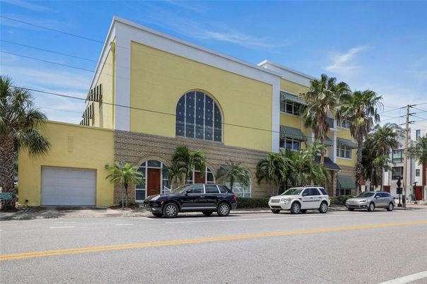 Attached, Exterior, Facade, Condo Building