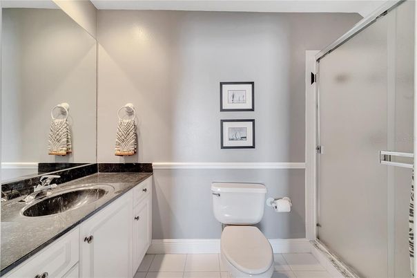 Bathroom, Glass Shower, Interior