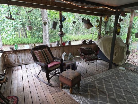 Exterior, Wood Texture Flooring