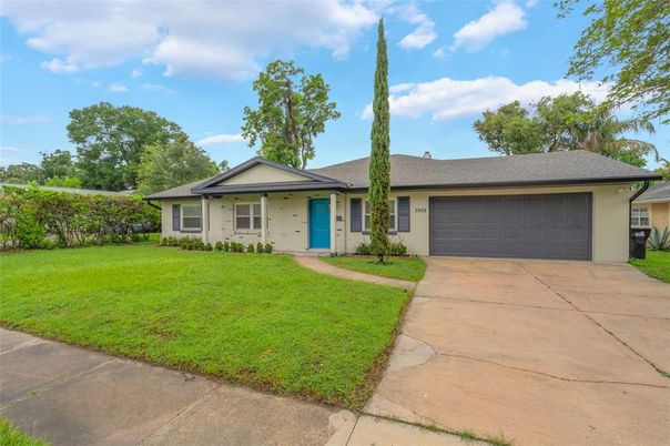 Attached, Backyard, Exterior, Facade, Ranch