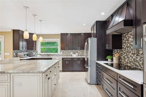 Interior, Kitchen, Pendant Lights, Recessed Lighting