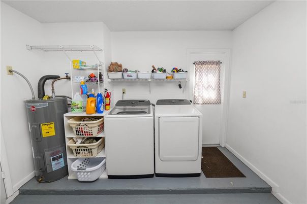 Interior, Washer