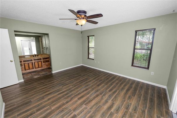 Bathroom, Empty room, Interior, Wood Texture Flooring