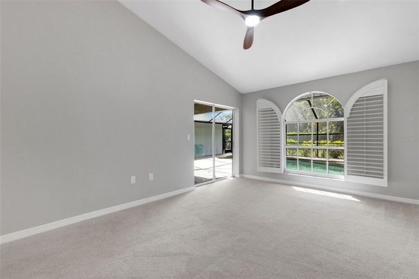Empty room, Interior