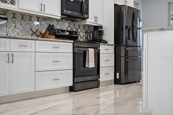 Interior, Kitchen, Marble