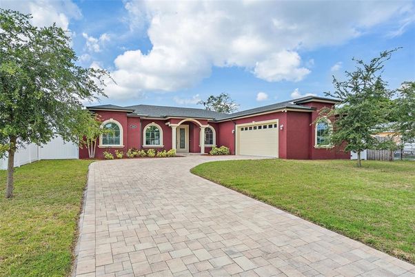 Attached, Backyard, Exterior, Facade, Ranch