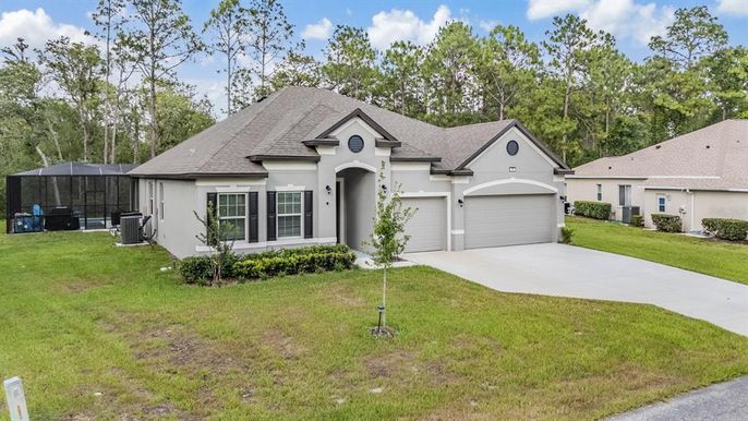 Attached, Backyard, Exterior, Facade, Ranch