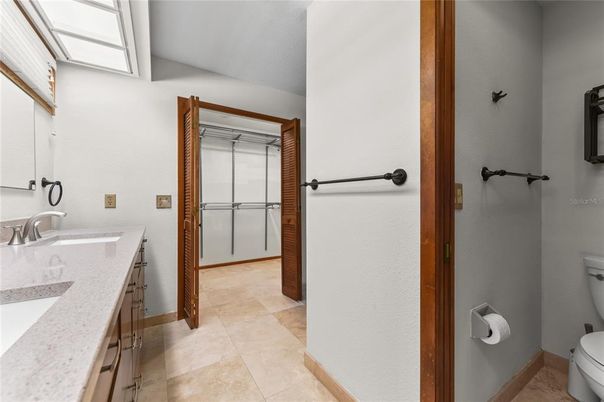 Bathroom, Dual Sink Vanities, Glass Shower, Interior