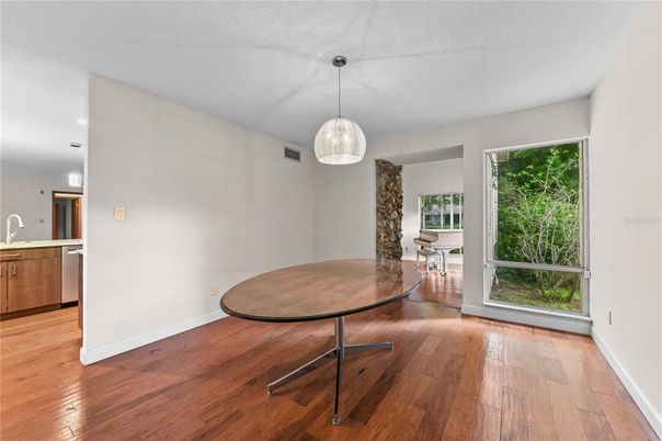 Interior, Pendant Lights, Wood Texture Flooring