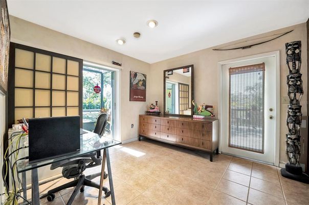 Home Office, Interior, Recessed Lighting