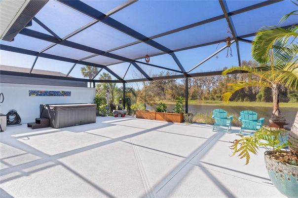 Glass Ceilings, Hot Tub, Interior, Sun Room, Water