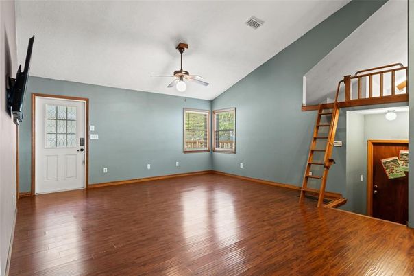 Empty room, Interior, Wood Texture Flooring