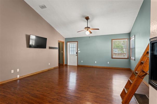 Empty room, Interior, Wood Texture Flooring