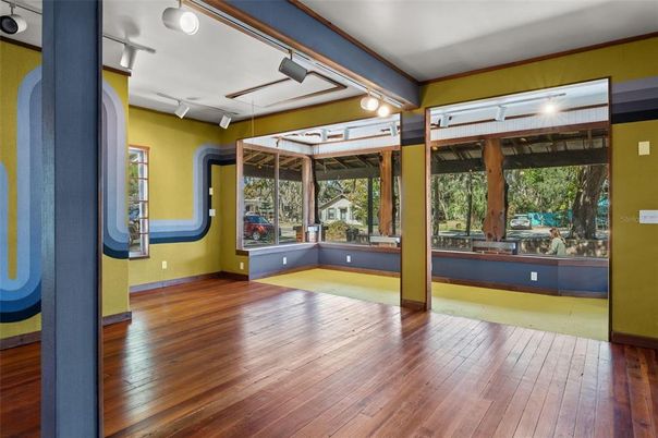 Empty room, Interior, Wood Texture Flooring