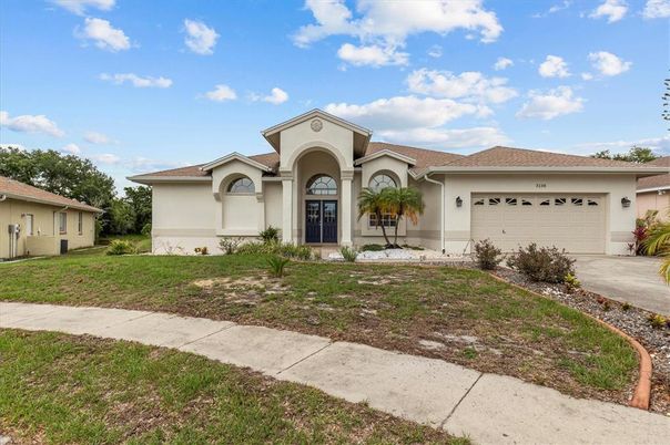 Attached, Backyard, Exterior, Facade, Mediterranean