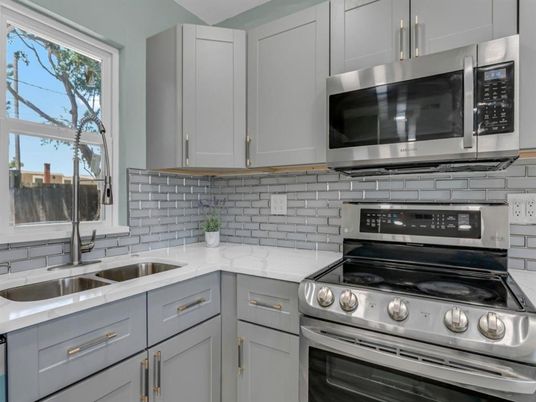Interior, Kitchen, Stainless Steel Appliances