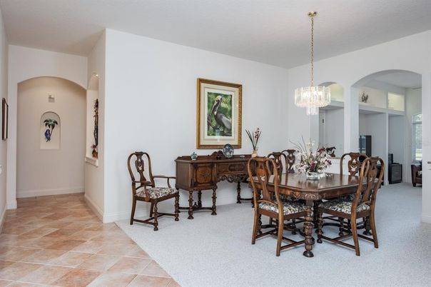 Chandelier, Dining room, Interior