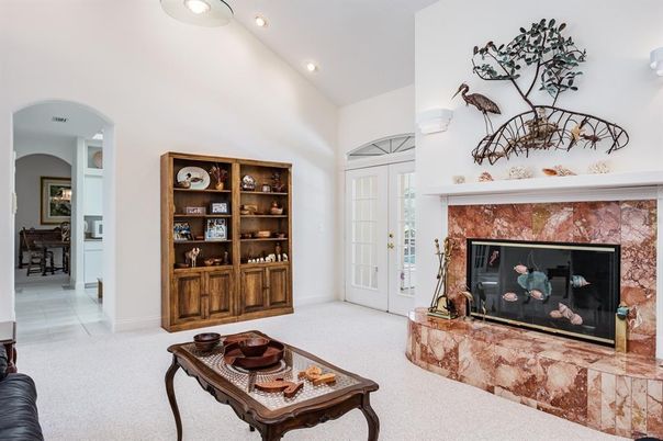 Fireplace, Interior, Recessed Lighting