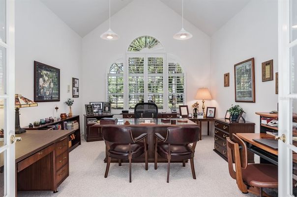 Home Office, Interior, Pendant Lights