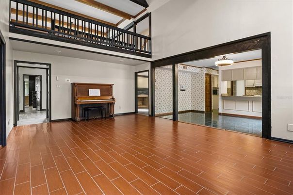 Interior, Piano, Wood Texture Flooring